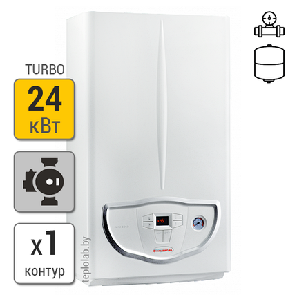 Immergas EOLO Mini 24 x 3E газовый настенный котел с комплектом к бойлеру, фото 2