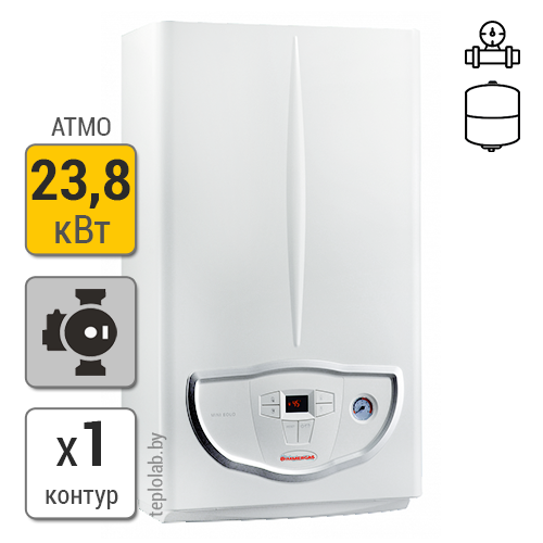 Immergas Nike Mini 24 x 3E газовый настенный котел с комплектом к бойлеру - фото 1 - id-p173403792