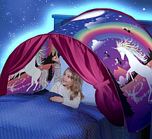Детская палатка для сна Dream Tents (Палатка мечты) Единорожки.