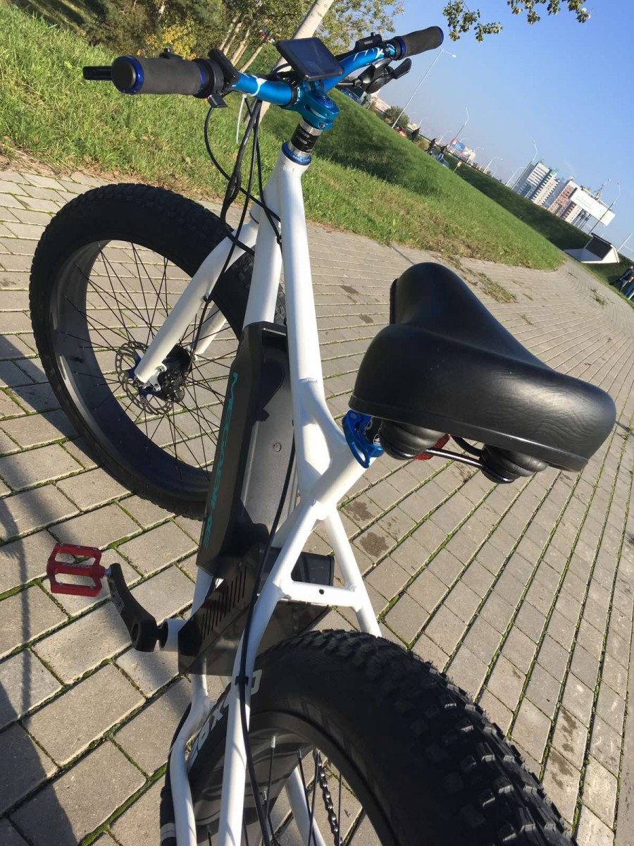 Электровелосипед Fat Bike Ti-Mount 1000W 2022 - фото 3 - id-p173404515