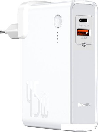 Портативное зарядное устройство Baseus GaN PPNLD-C02 10000mAh (белый), фото 2
