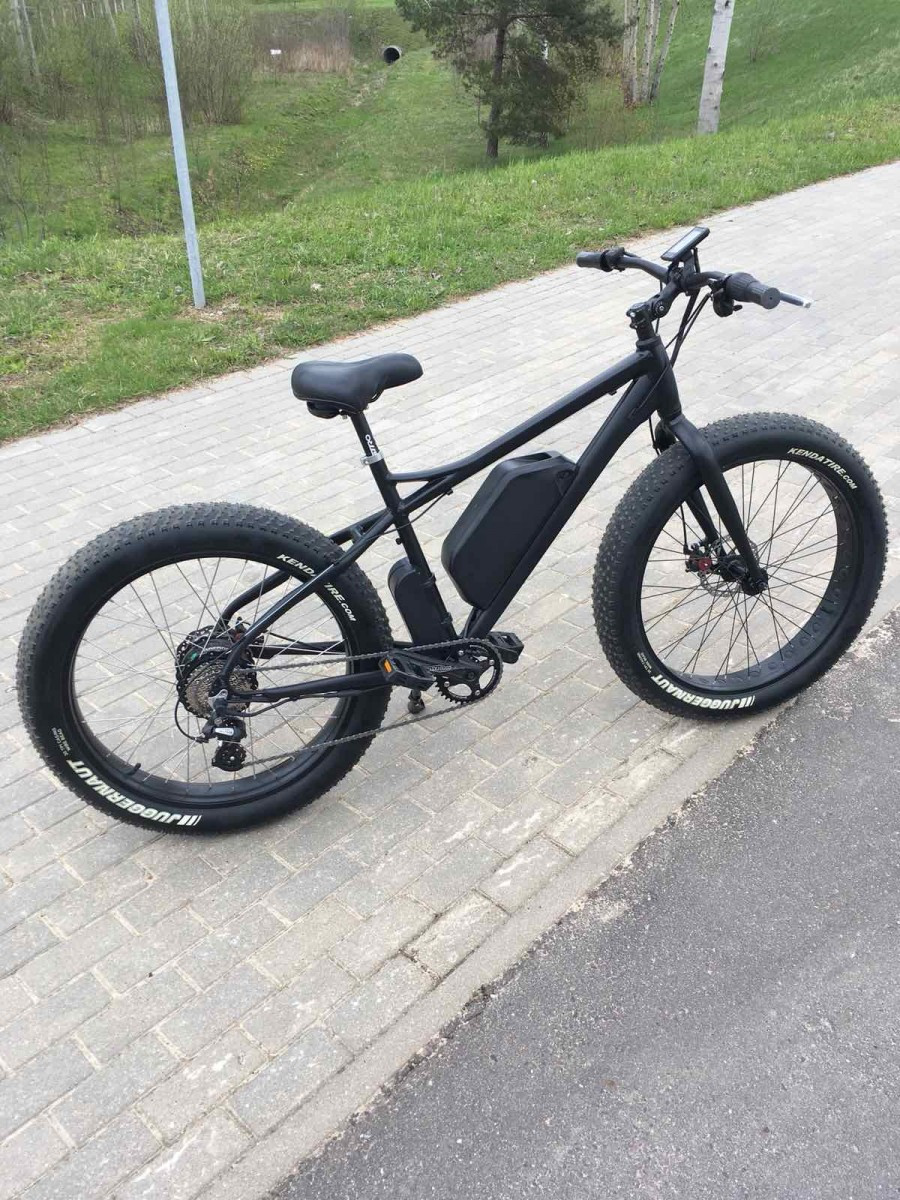 Электровелосипед Fat Bike XXL Ti-mount 500W(10) 2022 - фото 4 - id-p173405420