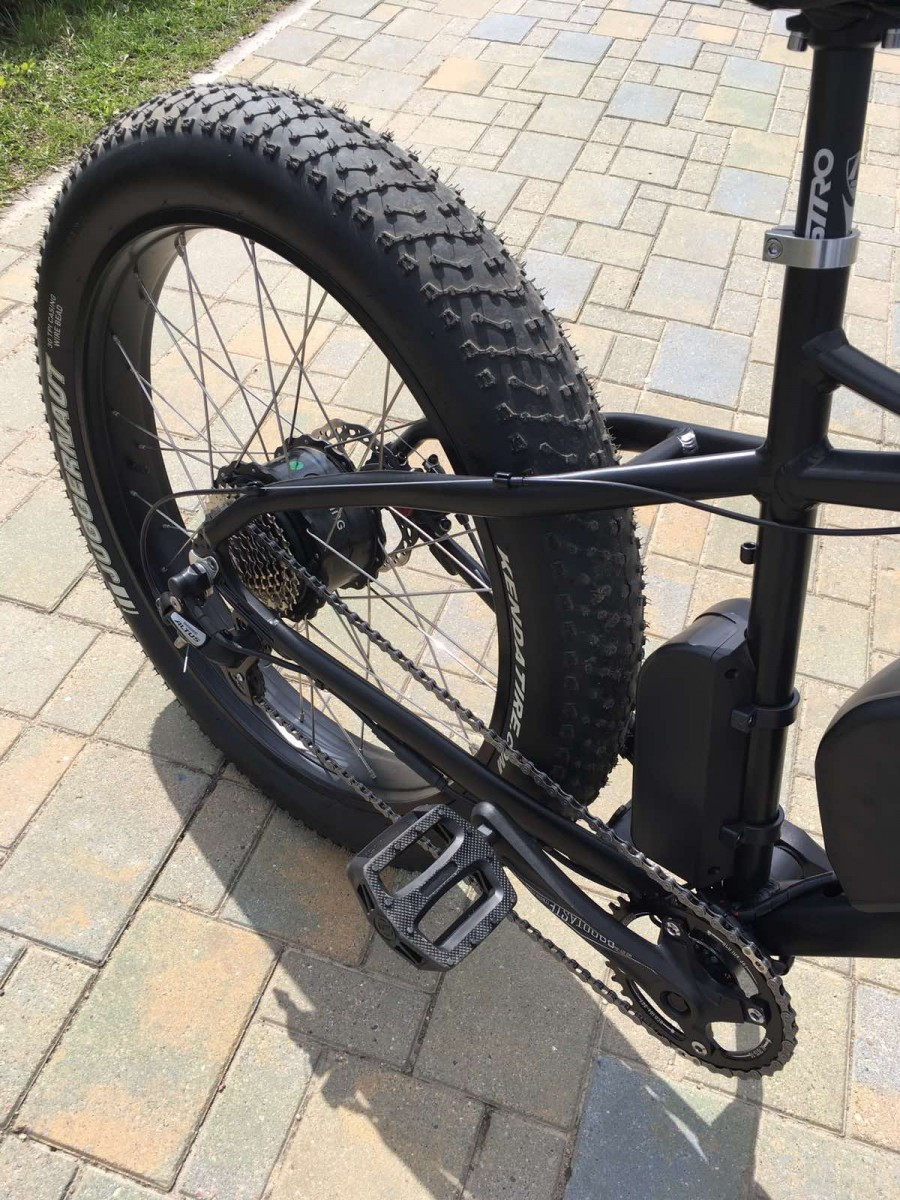 Электровелосипед Fat Bike XXL Ti-mount 500W(10) 2022 - фото 7 - id-p173405420