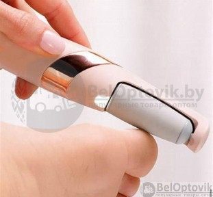 Аппарат для педикюра Pretty girl flawless pedi (две насадки) Удаление ороговевшего слоя
