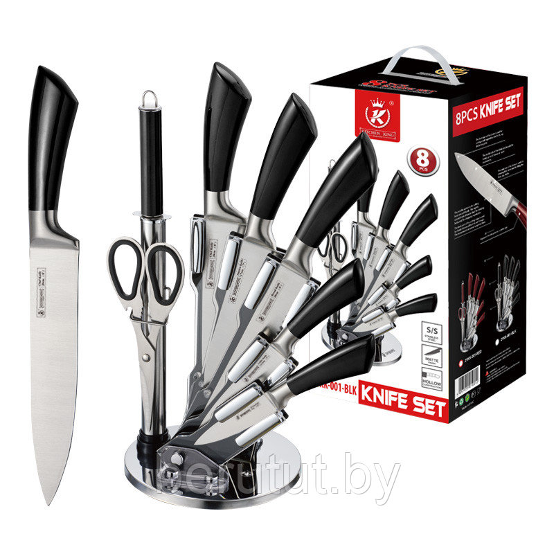Набор кухонных ножей 21KK-001-BLK