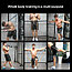 Комплект фитнесс  ремней (тросов), с регулировкой нагрузки для всех групп мышц, набор 11 предметов (эспандер), фото 4