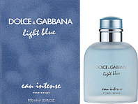 Парфюмерная вода Dolce&Gabbana Light Blue Eau Intense Pour Homme Оригинал Парфюмированная вода