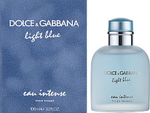 Парфюмерная вода Dolce&Gabbana Light Blue Eau Intense Pour Homme Оригинал