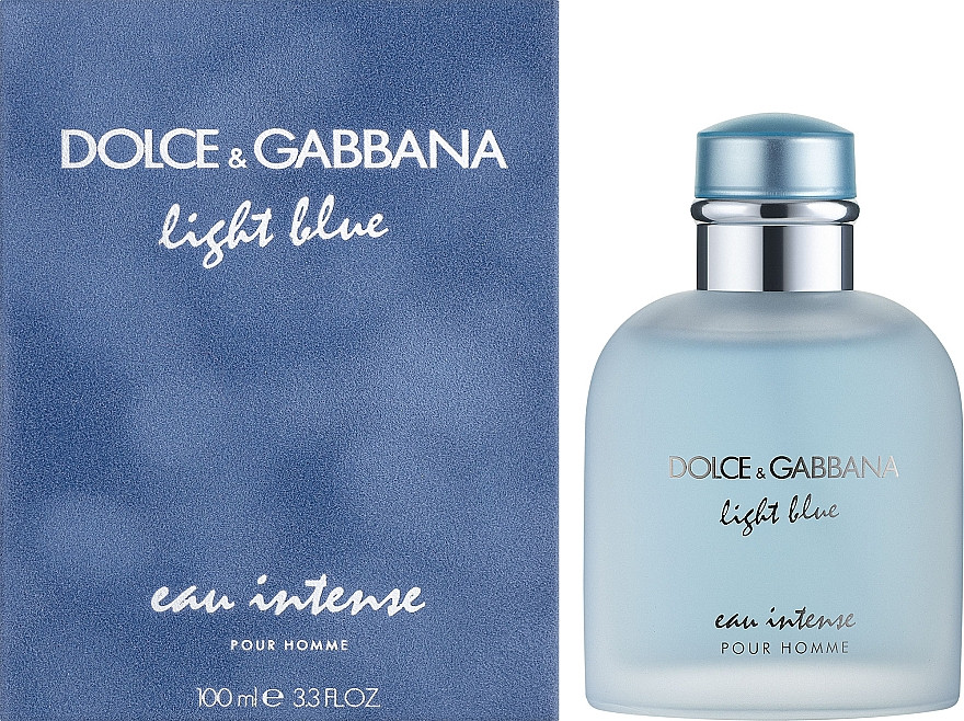 Парфюмерная вода Dolce&Gabbana Light Blue Eau Intense Pour Homme Оригинал - фото 1 - id-p173405535
