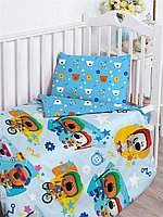 Детское постельное белье в кроватку «Ми-ми-мишки» Спортсмены 665959 (Детский)