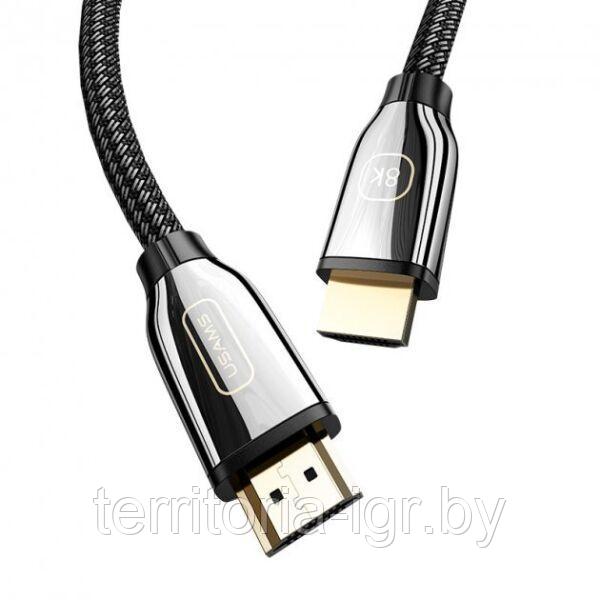Кабель HDMI A вилка - HDMI A вилка US-SJ497 U67 ver.2.1 2м. Usams - фото 4 - id-p173408071