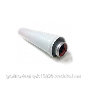 Удлинитель 1 м. коаксиального дымохода 80/125 AZB 605/1