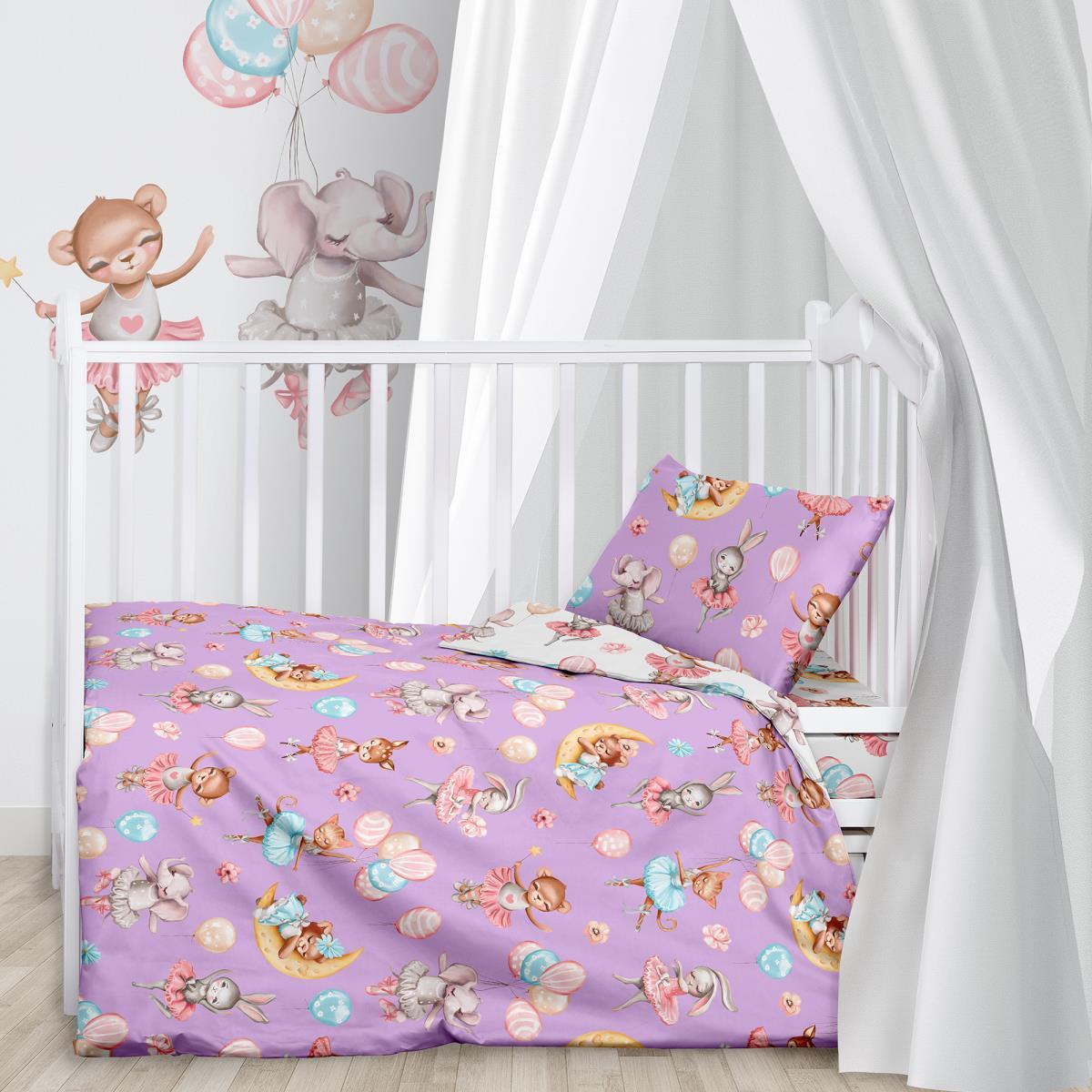 Детское постельное белье в кроватку «Juno» Танцующие балерины 742127 (Детский) - фото 1 - id-p173410401