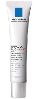 Крем-гель Ла Рош-Позе Эфаклар корректирующий для проблемной кожи SPF30 40ml - La Roche Posay Effaclar Duo