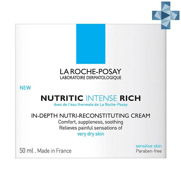 Крем Ла Рош-Позе Нутрик питательный для восстановления сухой и очень сухой кожи 50ml - La Roche Posay Nutritic - фото 2 - id-p173408550