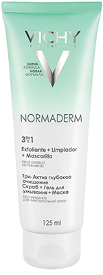 Бальзам Виши очищающий 3в1 125ml - Vichy Normaderm Exfoliant Plus