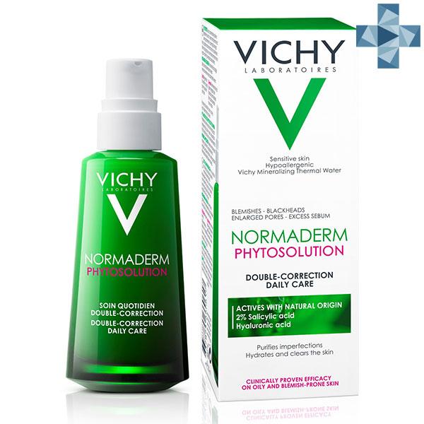 Уход Виши корректирующий двойного действия 50ml - Vichy Normaderm Phytosolution Daily Care - фото 2 - id-p173408586