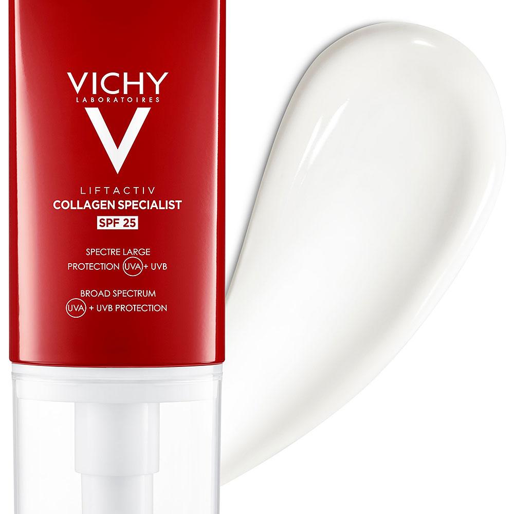 Крем Виши дневной против морщин и для упругости кожи SPF-25 50ml - Vichy Liftactiv Collagen Specialist SPF 25 - фото 3 - id-p173408598