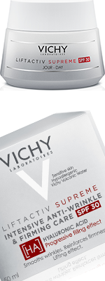 Крем Виши против морщин для упругости кожи с UV-фильтром 50ml - Vichy Liftactiv Supreme Day Cream SPF 30