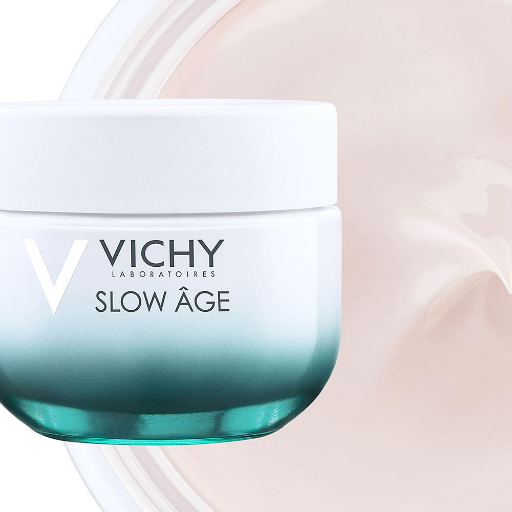 Крем Виши против признаков старения для нормальной и сухой кожи SPF30 50ml - Vichy Slow Age Cream - фото 3 - id-p173408620