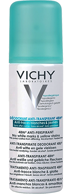 Дезодорант-аэрозоль Виши против белых и желтых пятен 48 часов защиты 125ml - Vichy Deodorant No White Marks