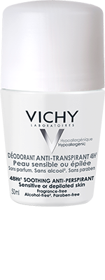 Дезодорант шариковый Виши для чувствительной кожи 48 часов 50ml - Vichy Deodorant Roll On Sensitive Skin