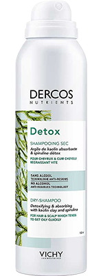 Сухой шампунь Виши очищающий 150ml - Vichy Nutrients Detox Dry Shampoo