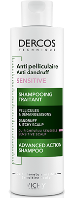 Шампунь Виши против перхоти для чувствительной кожи головы 200ml - Vichy Dercos Hair Care Anti Dandruff