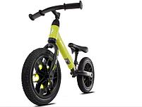 Беговел светящийся Qplay Spark Balance Bike зеленый, фото 6