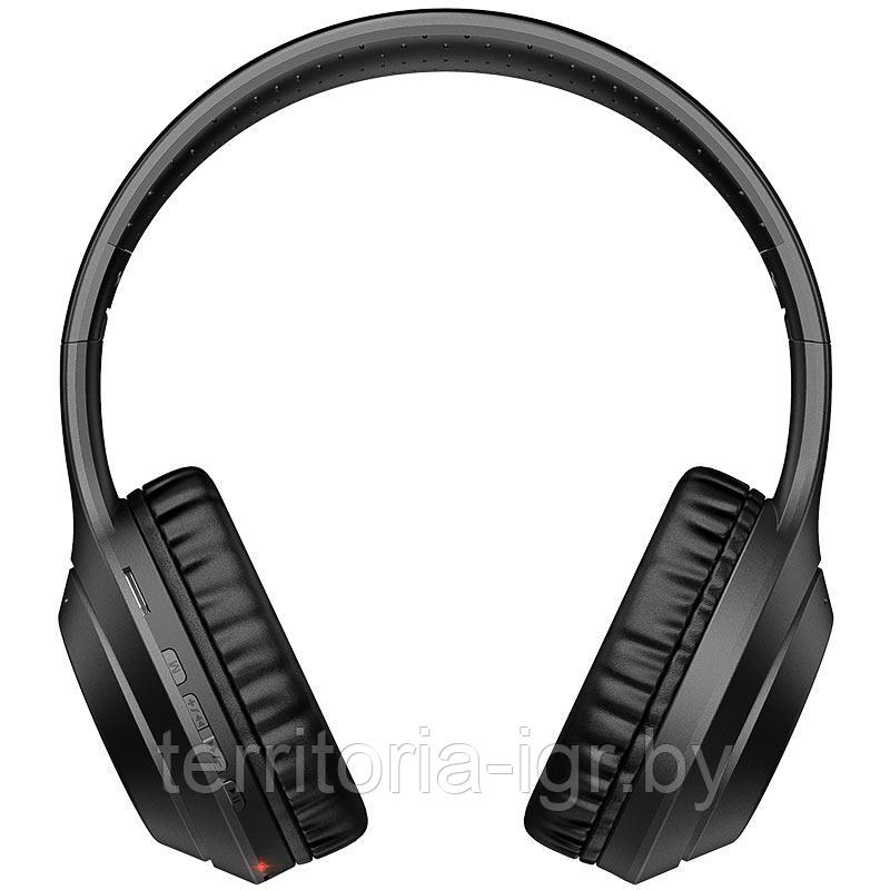 Беспроводная Bluetooth-гарнитура c микрофоном W30 черный Hoco - фото 4 - id-p173417917