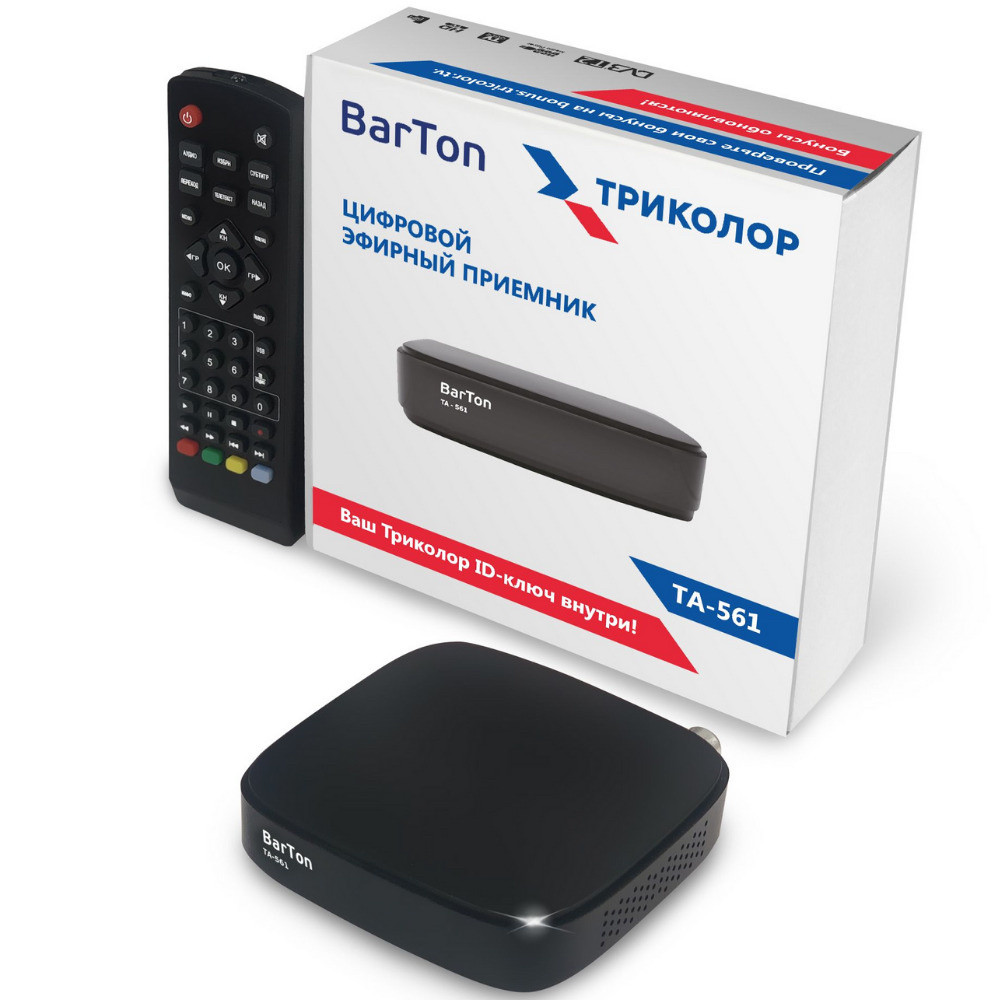 Цифровой ТВ ресивер BarTon TA-561 (DVB-T2/)