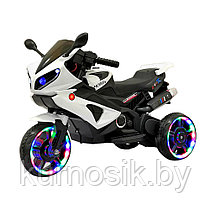 Электромобиль Pituso Электромотоцикл 6V/4,5Ah*1,15W*1 свет, музыка, подсветка колес X-169B белый