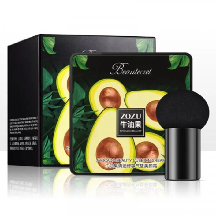Кушон - тональный крем с экстрактом авокадо Zozu Beautecret Avocado Beauty Cushion Cream, 20 g - фото 4 - id-p173433552