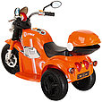 Электромотоцикл Pituso 6V/4Ah*1, свет, звук, колеса пластик MD-1188 оранжевый, фото 9