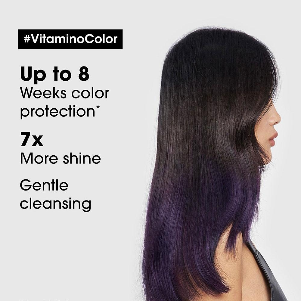Шампунь Керастаз Витамино для защиты и сохранения цвета окрашенных волос 300ml - Kerastase Vitamino Shampoo - фото 4 - id-p114296504