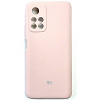 Силиконовый чехол Silicone Case светло-розовый для Xiaomi Poco M4 Pro 5G