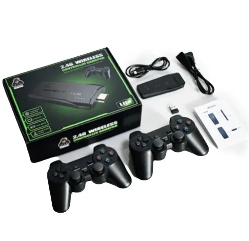 Игровая приставка Game Stick Lite 32 Гб, 10000 встроенных игр, 4K, игры 8 бит, 16 бит, 32 бит!