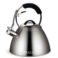 Металлический чайник со свистком 3л. KELLI KL-4522 - фото 1 - id-p173454584