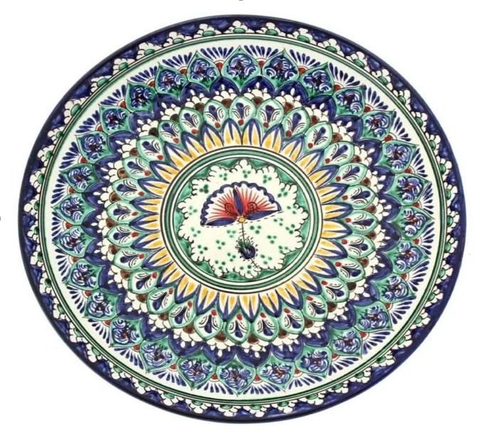 Ляган (узбекское блюдо для плова, шашлыка) 32 см. Л-32 - фото 2 - id-p173455591