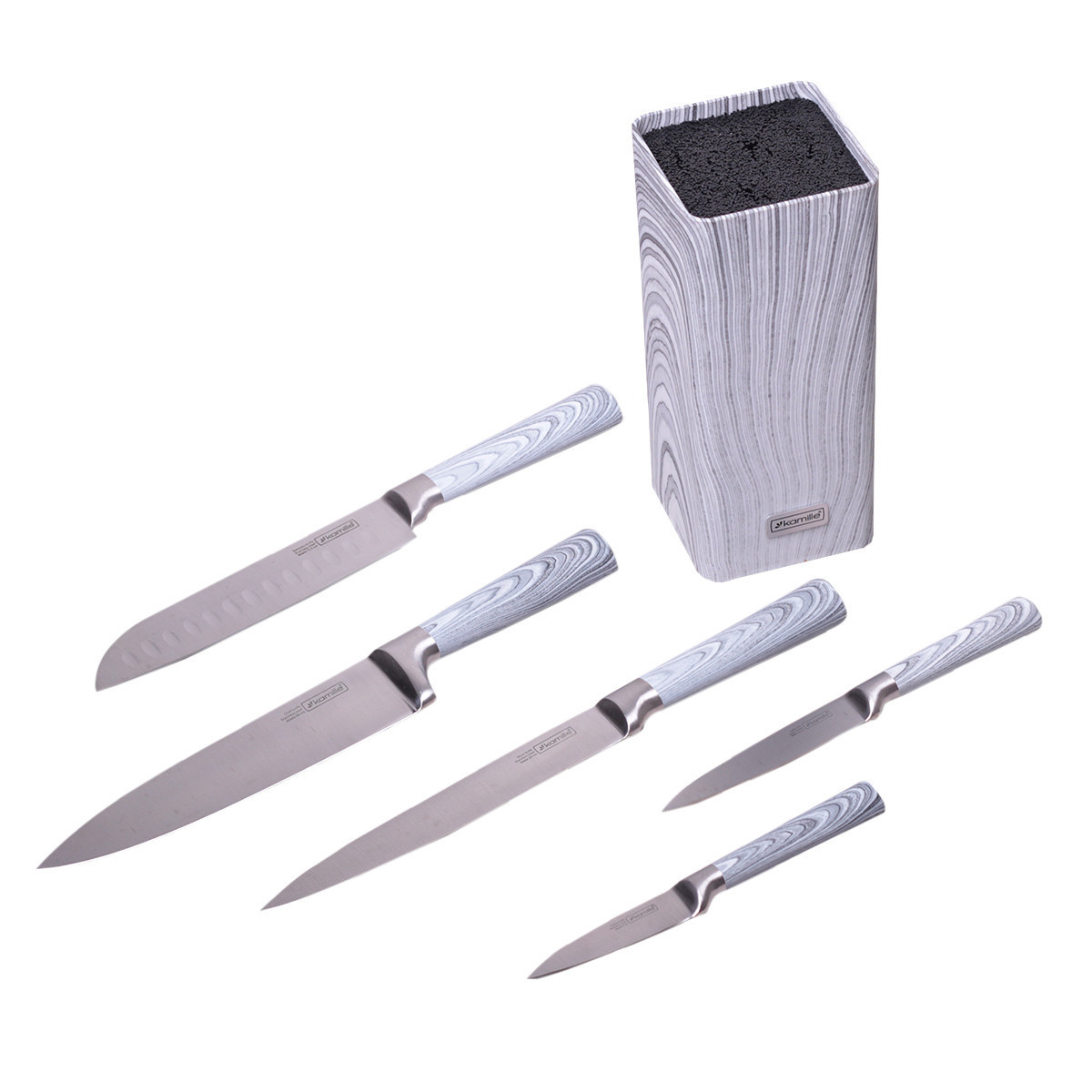 Набор ножей 6 предметов Kamille 5041 - фото 2 - id-p173454872