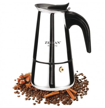 Гейзерная кофеварка 450 мл (9 чашек) ZEIDAN Z-4073 - фото 1 - id-p173454945