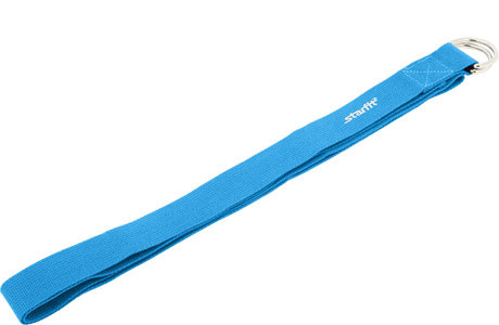 Ремень для йоги, синий, длина: 186см STARFIT FA-103-BL