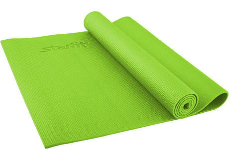 Коврик гимнастический для йоги 173х61х0,4 см, зеленый STARFIT FM-101-04-G - фото 1 - id-p173455008
