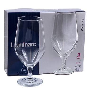 Набор бокалов для пива CELESTE 0,45л 2шт. Luminarc P3248 - фото 1 - id-p173455784