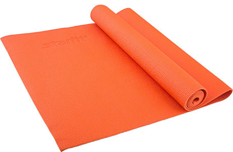 Коврик гимнастический для йоги 173х61х0,4 см, оранжевый STARFIT FM-101-04-OR - фото 1 - id-p173455009