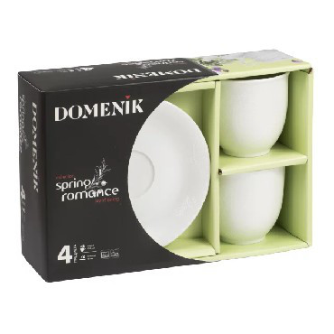 Чайный набор SPRING ROMANCE 250мл 4 пр DOMENIK DM9474 - фото 2 - id-p173455868