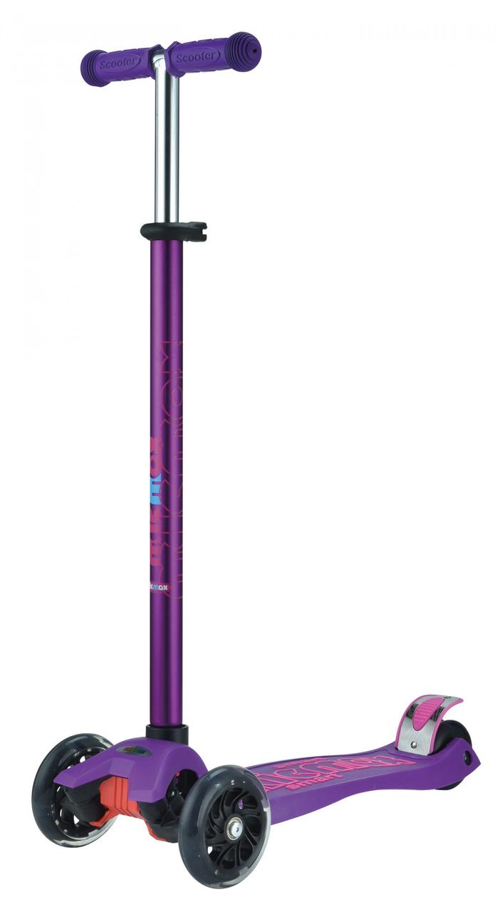 Самокат MAXI, фиолетовый MicMax MG03X-VL - фото 1 - id-p173455093