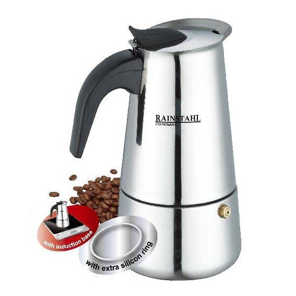 Гейзерная кофеварка 100 мл (2 чашки) Rainstahl RS-8800-02 - фото 1 - id-p173455218
