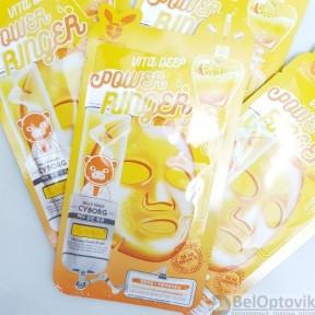 Тканевая маска ELIZAVECCA  23ml, Original Korea Витаминная Vita Deep Power Ringer Mask Pack