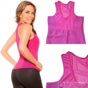 Майка для похудения Hot Shapers, Хот Шейперс Розовая S